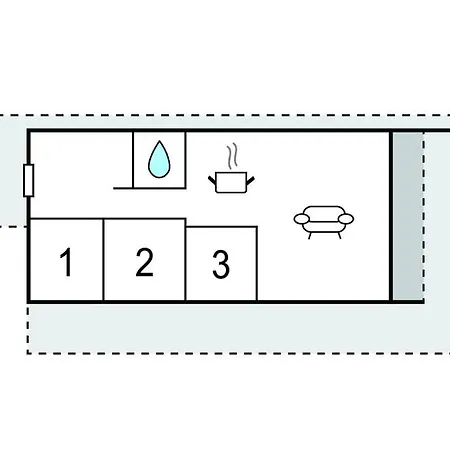 2 Bedroom In Feriehus